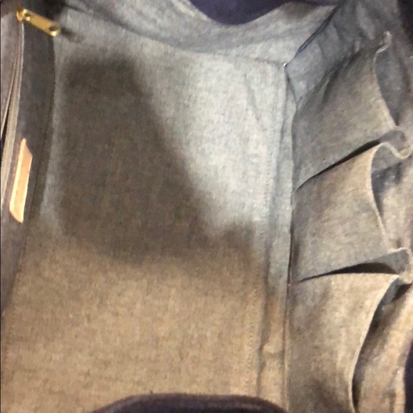 Navy Suede Bag - Clare Vivier - Picture 6 of 7